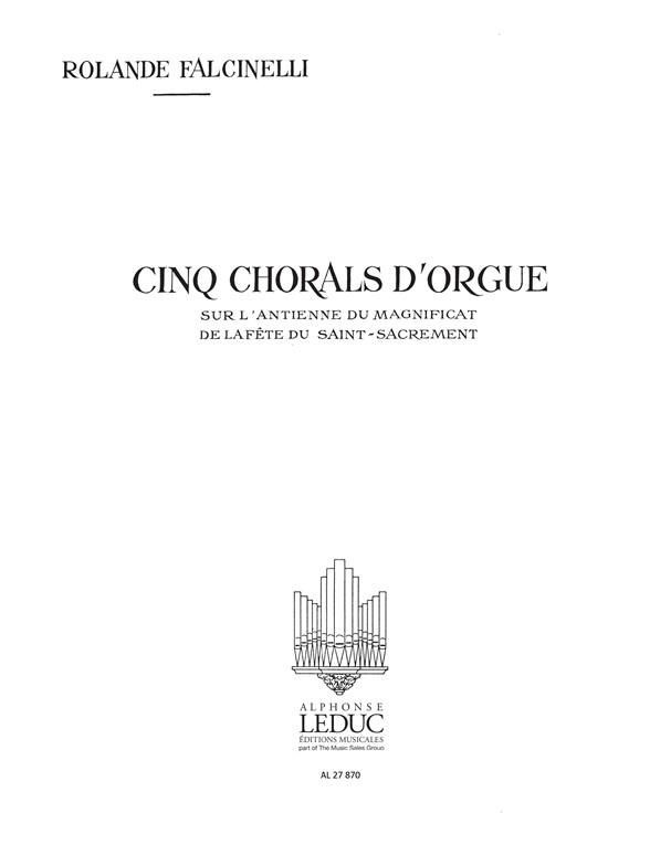 5 Chorals sur l'antienne du Magnificat de la fête du saint-sacrement