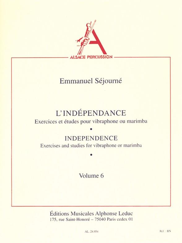 L'Indépendance pour vibraphone