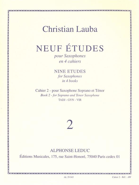 9 Etudes vol.2 .