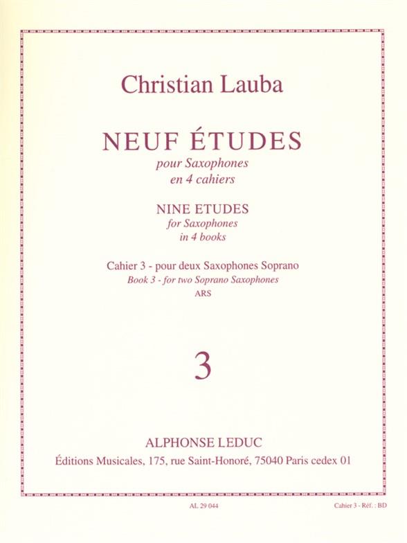 9 Études vol.3