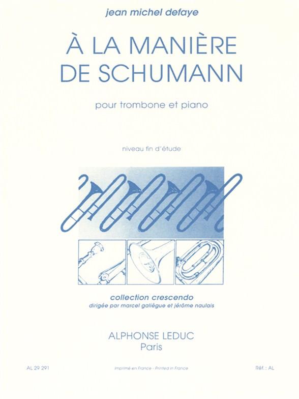 À la manière de Schumann