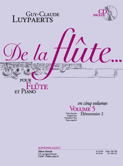 De la flute vol.5 (+CD)