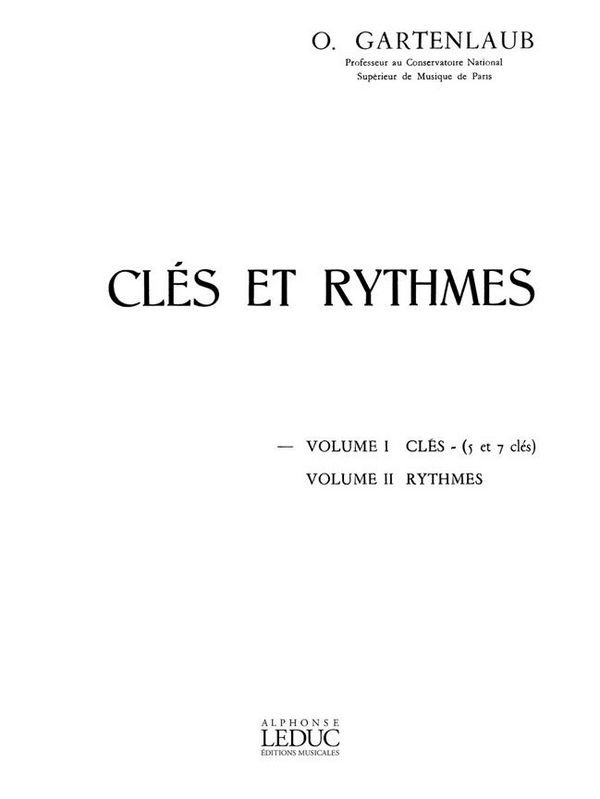 Clés et rythmes