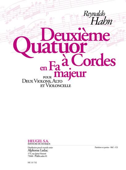 Quatuor à cordes en fa majeur