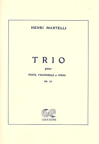 Trio op.77 für Flöte, Violoncello und Klavier