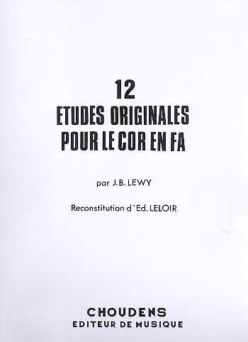 12 études originales