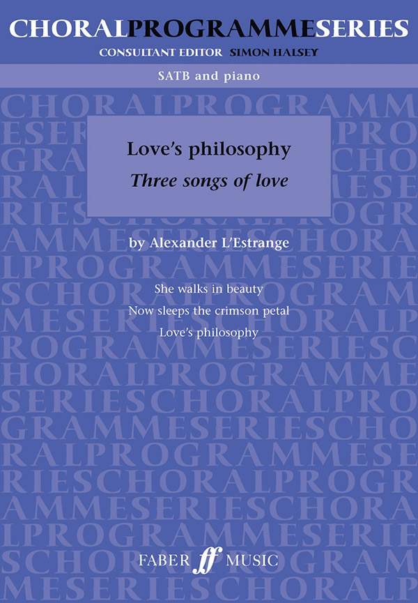 Love's philosophy. SATB acc. (CPS)