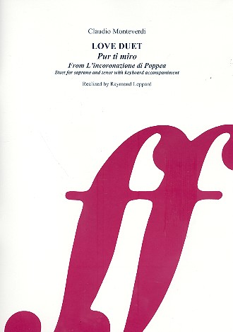 Pur ti miro for soprano, tenor and piano