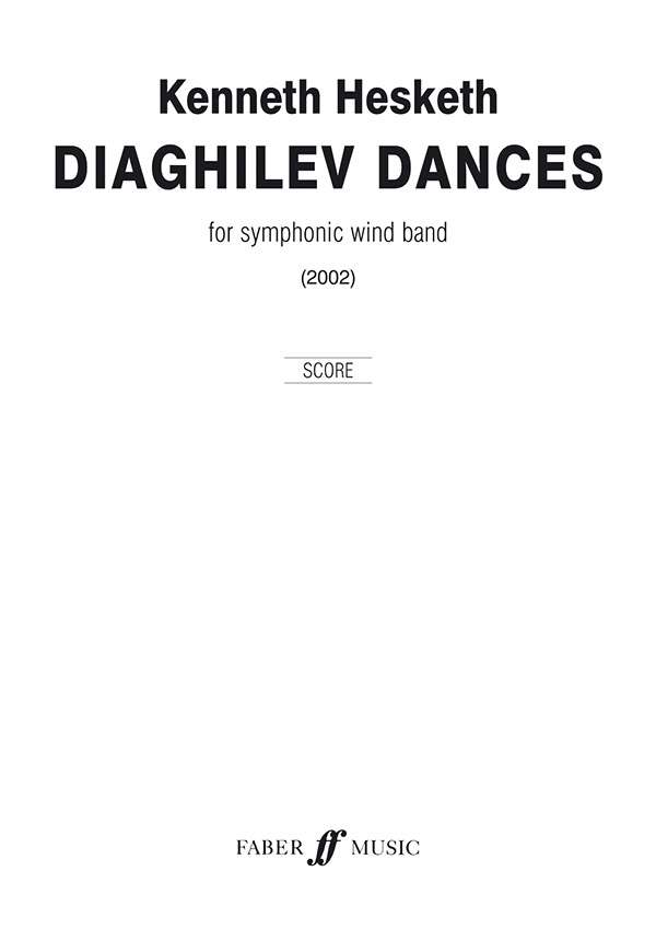 Diaghilev Dances. Wind band (score)