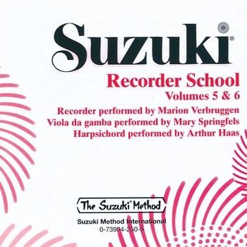 Suzuki Recorder School  Vol 5 & 6