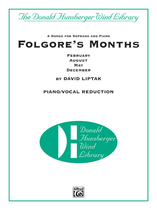 Liptak, David Folgores Months (cband piano/vocal)