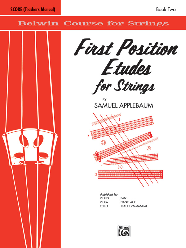 Applebaum, SamuelFirst Position Etudes for Strings. Score