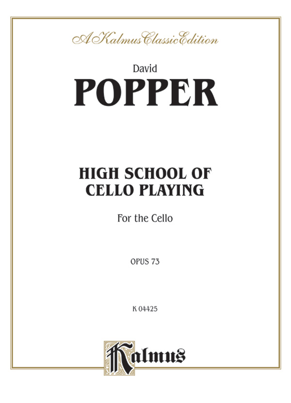 High School of Cello Playing op73