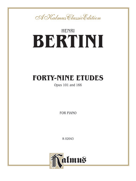 49 Etudes op.101 and op.166