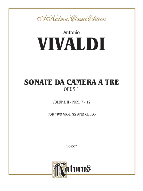 Sonate da camera a tre op.1 vol.2 (nos.7-12)
