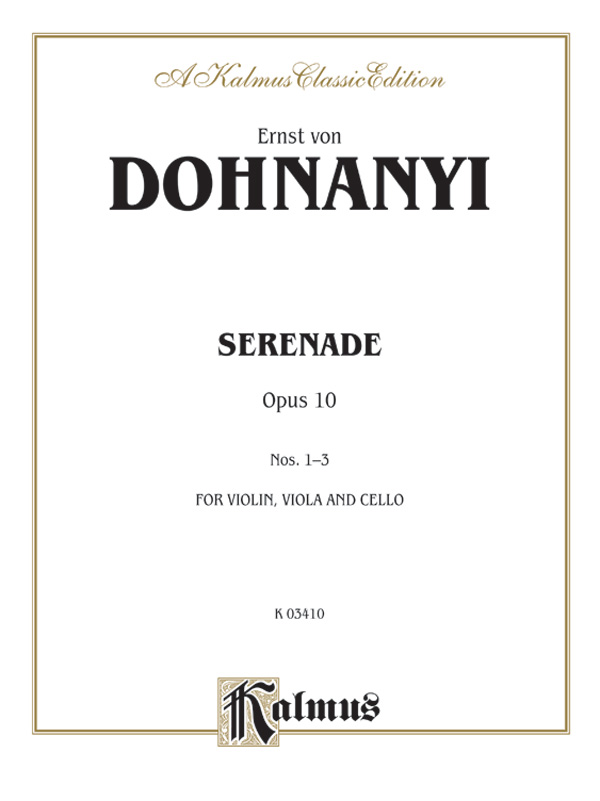 Serenade op.10,1-3