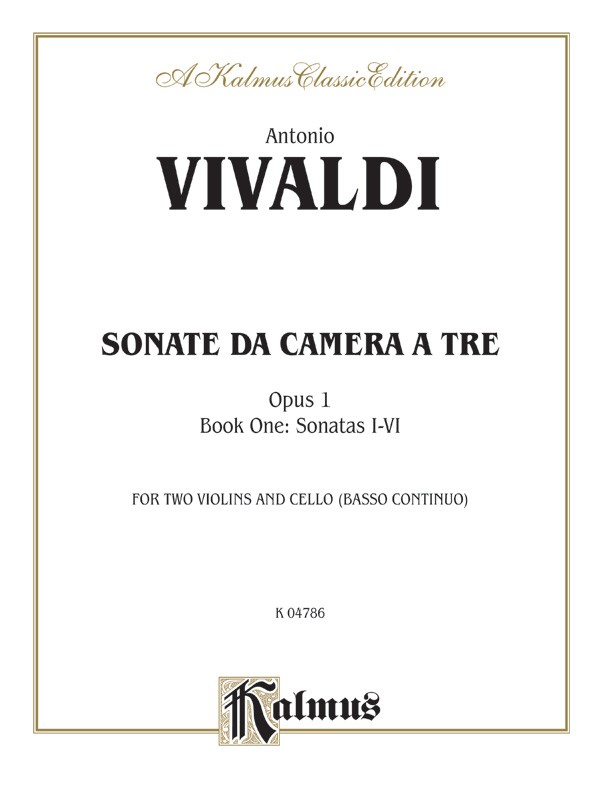 Sonata da camera à tre op.1 vol.1 (nos.1-6)