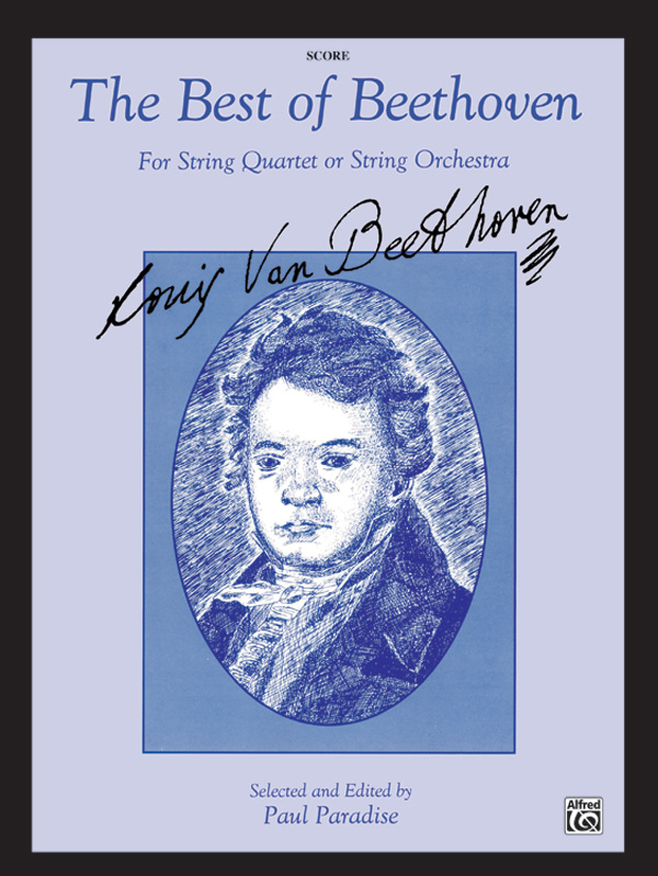 Beethoven, L.V arr. Paradise,PBest of Beethoven, The. score