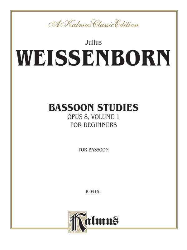 Bassoon Studies op.8 vol.1