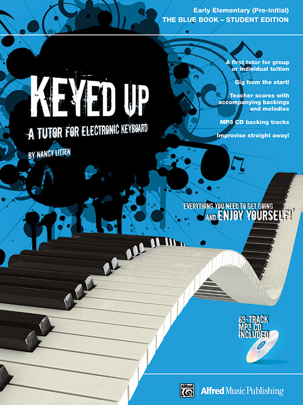 Keyed up blue Book (+mp3-CD) for keyboard