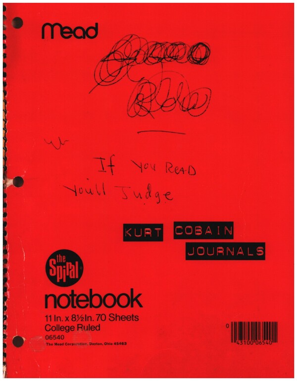 Kurt Cobain Journals