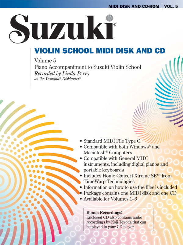 Perry, LindaSuzuki Violin School Vol.5 (CD-Rom/MIDI)