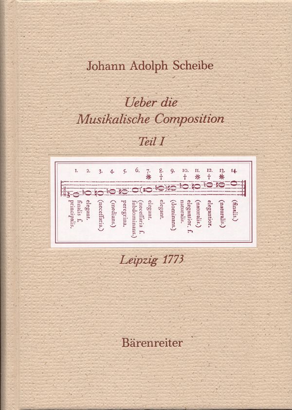 Scheibe, Johann Adolph Ueber die Musikalische Composition