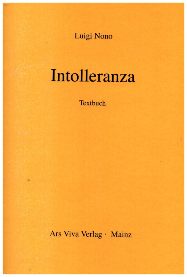 Intolleranza