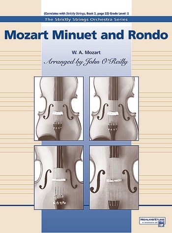 Mozart, W.A arr. O'Reilly, J Minuet and Rondo (string orchestra)