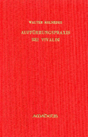Aufführungspraxis bei Vivaldi