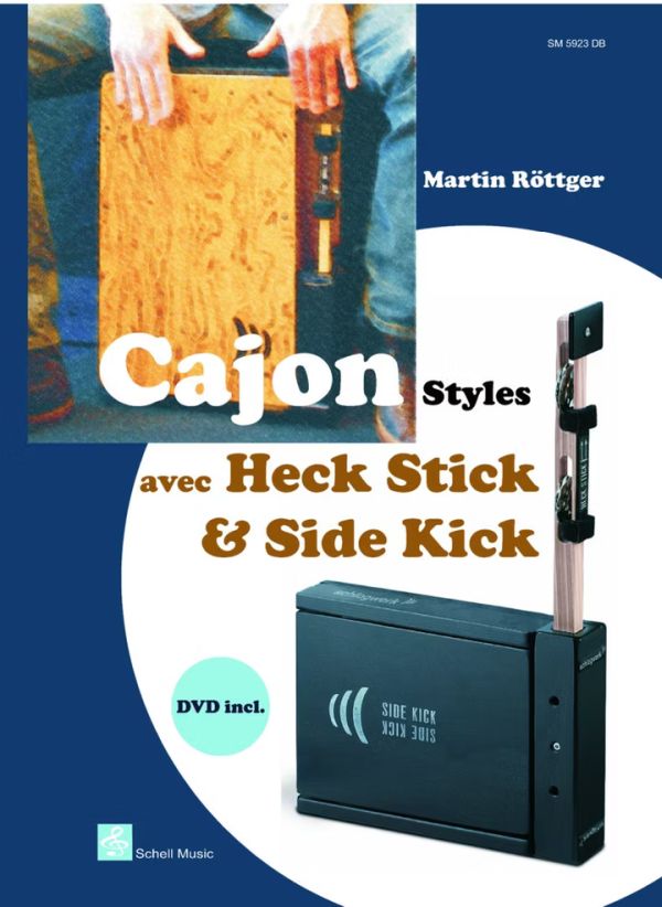 Cajon Styles for Heck Stick & Side Kick (Buch & DVD