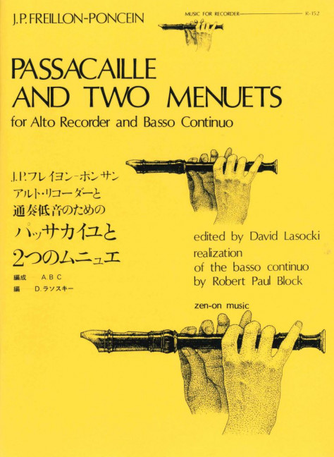 Passacaille and Two Menuets