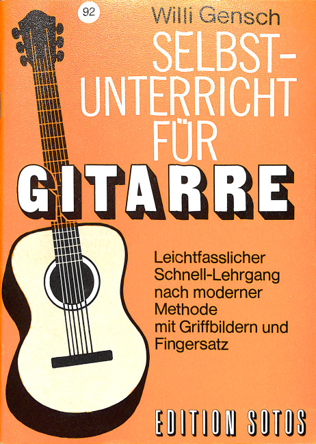 Selbstunterricht für Gitarre