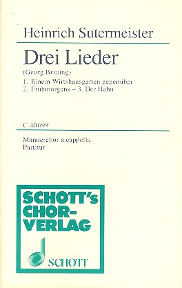 Drei Lieder