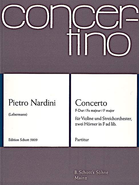 Concerto F-Dur op. 1/3