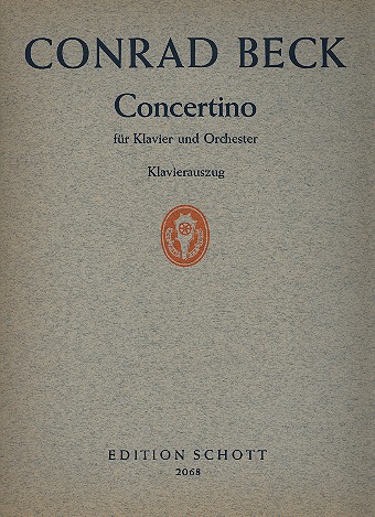 Concertino für Klavier und Orchester