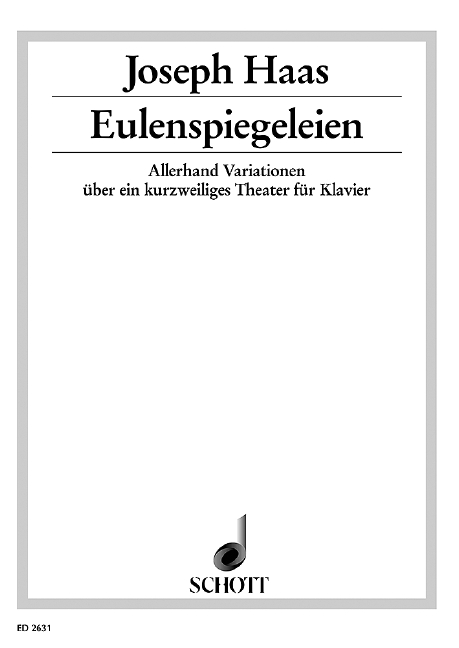 Eulenspiegeleien op. 39