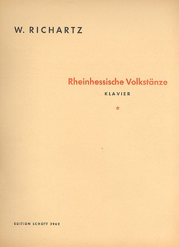 Rheinhessische Volkstänze op.69