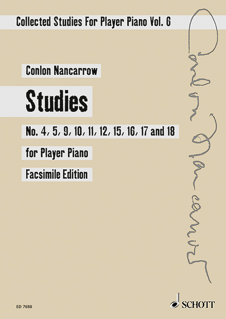 Studies for Player Piano Vol. 6