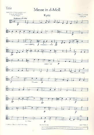 Messe in d-Moll CWV 91