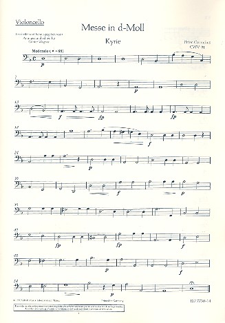 Messe in d-Moll CWV 91