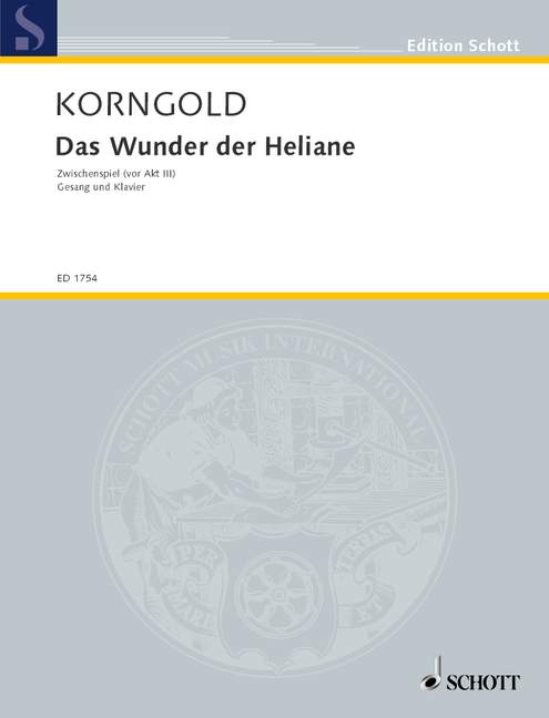 Das Wunder der Heliane op. 20