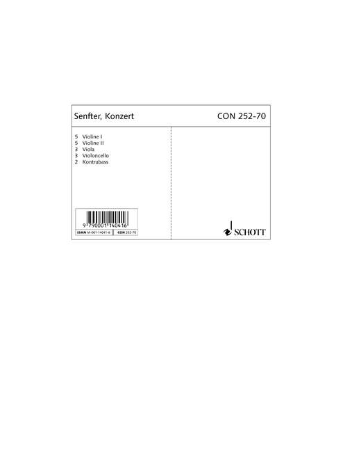 Konzert c-Moll op. 40