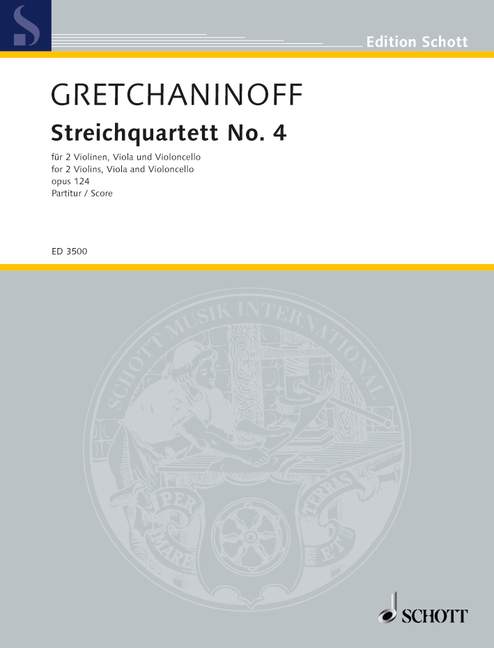 Streichquartett No. 4 op. 124