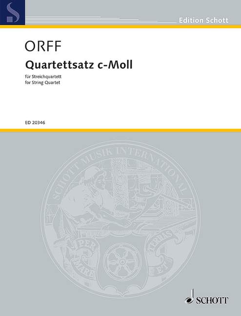 Quartettsatz c-Moll