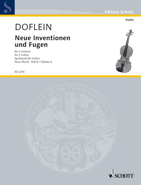 Neue Inventionen und Fugen Heft IV