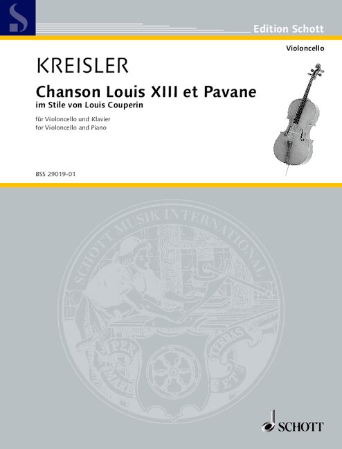 Chanson Louis XIII et Pavane