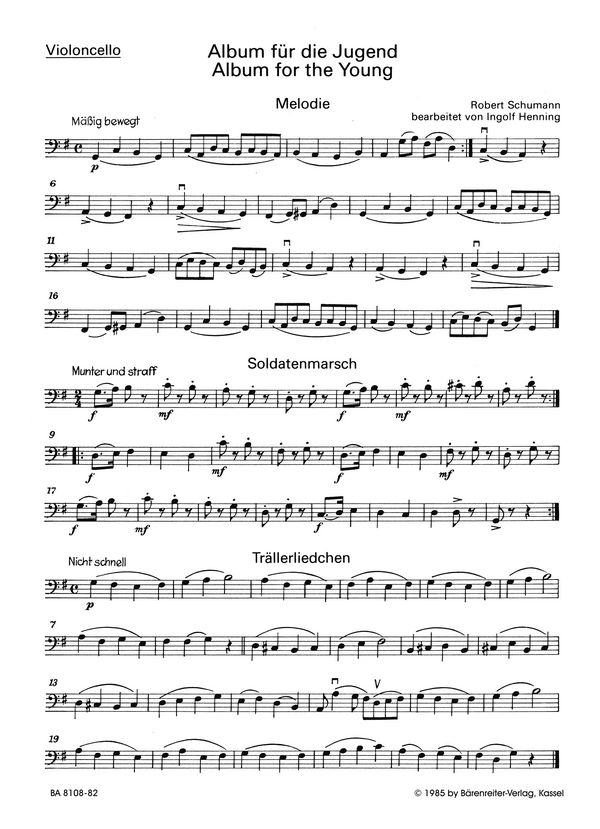 Album für die Jugend. Auswahl