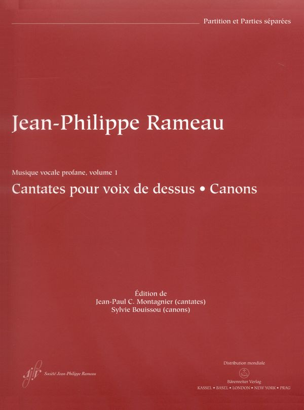 Cantates pour voix de dessus et Canons