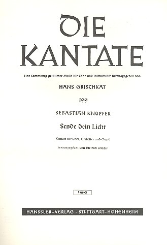 Sende dein Licht